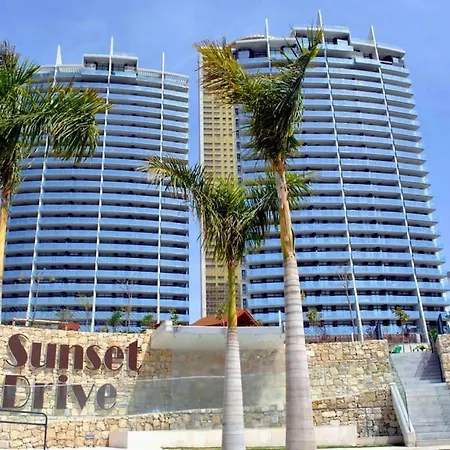 Luxury Apartment Residencial Sunset Drive - Benidorm, Espana Exterior foto