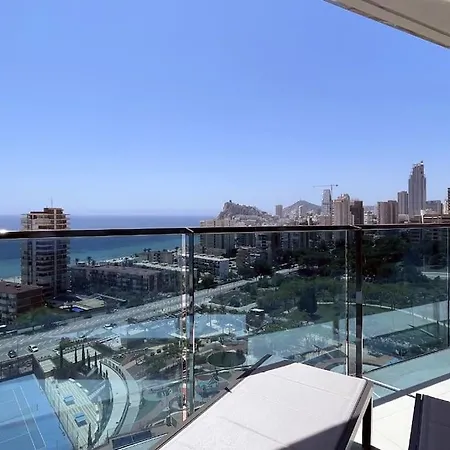 Luxury Apartment Residencial Sunset Drive - Benidorm, Espana Exterior foto