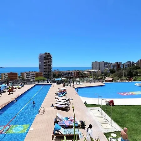 Luxury Apartment Residencial Sunset Drive - Benidorm, Espana Exterior foto